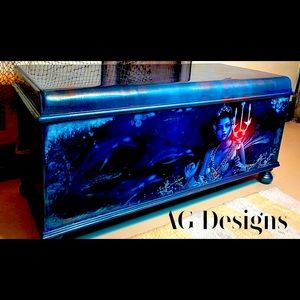 Cedar trunk mermaid of the sea